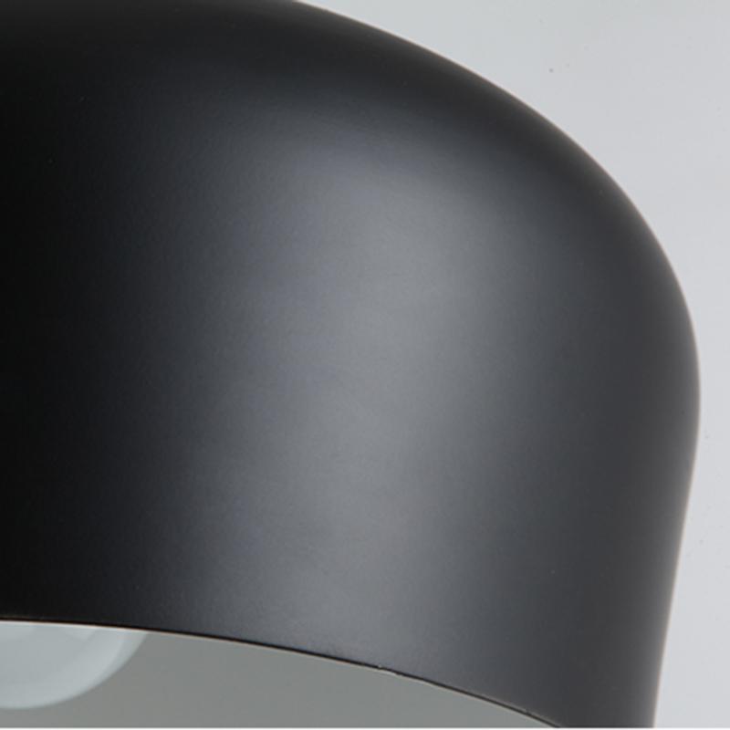 Kendal – Iron, Wood & Acrylic Round Pendant