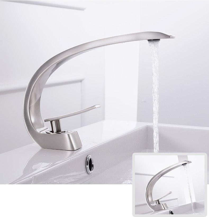 Bramley – Crane-Neck Solid Brass Basin Tap