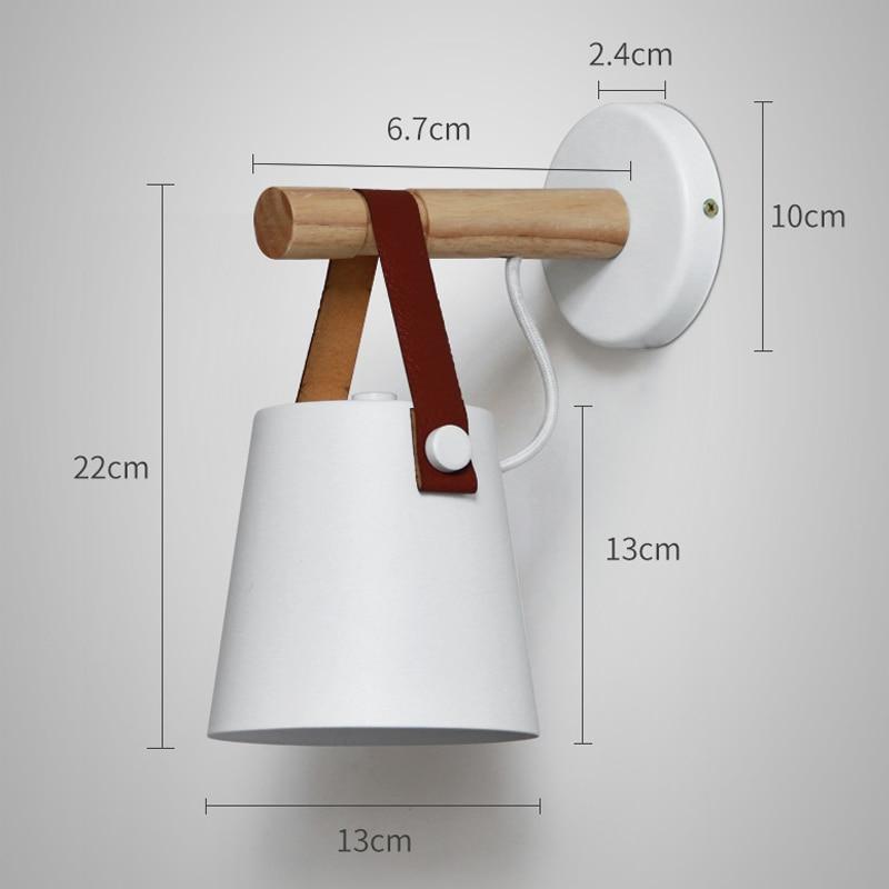 Farrow – Iron & Wood Hanging Lantern Wall Light