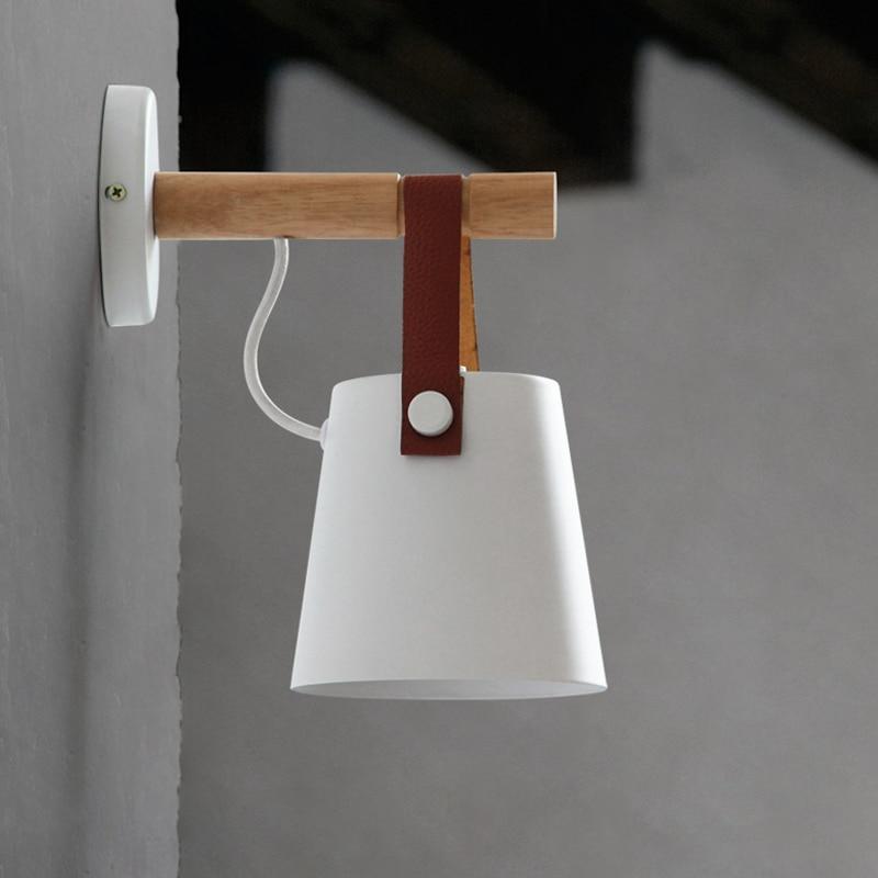 Farrow – Iron & Wood Hanging Lantern Wall Light