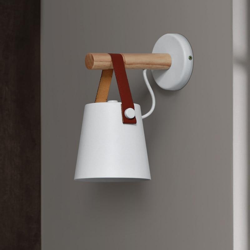 Farrow – Iron & Wood Hanging Lantern Wall Light