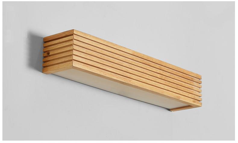 Driftline – Slim Wooden Plank LED Wall Light
