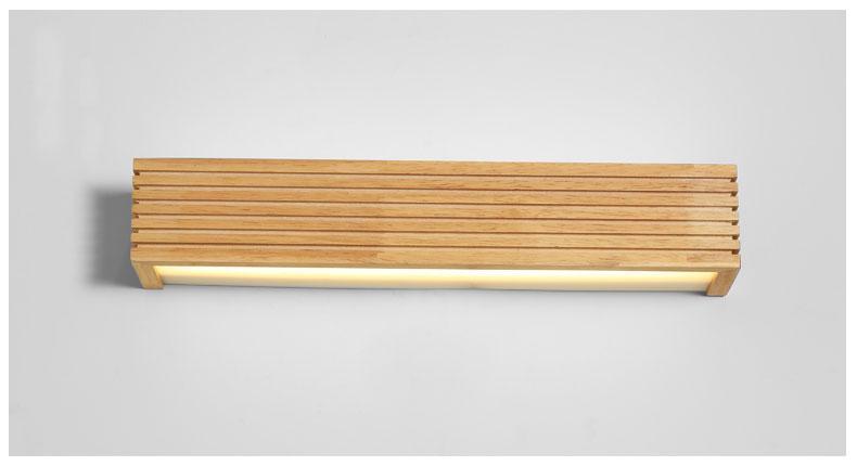 Driftline – Slim Wooden Plank LED Wall Light