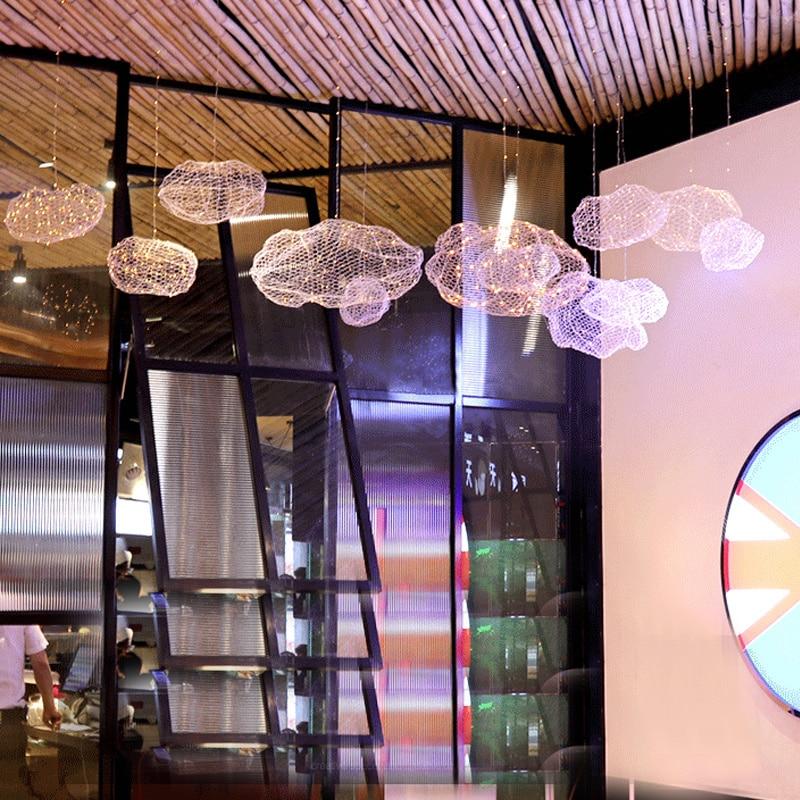 Kumo – Starlit Iron Cloud Ceiling Light