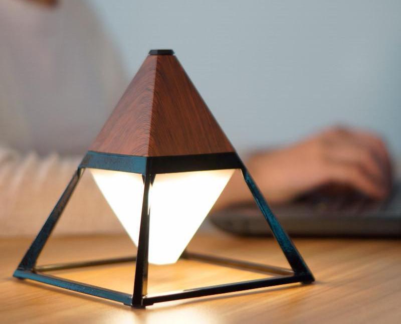 Kestrel – Rechargeable Touch Pyramid Mood Lamp