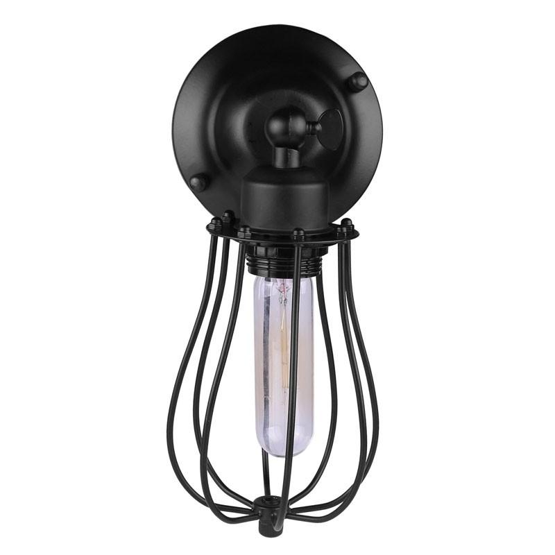 Thurlow – Industrial Droplet Cage Wall Light