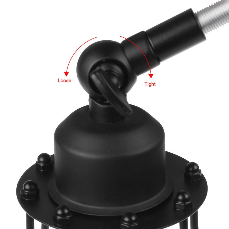 Thurlow – Industrial Droplet Cage Wall Light