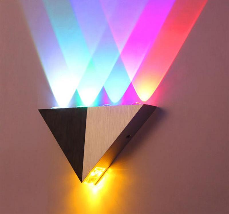 Holt – Triangular Crystal LED Wall Light