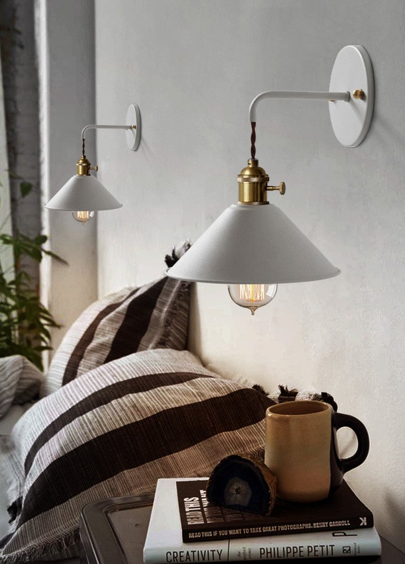 Iro – Coloured Iron and Copper Reading Sconce