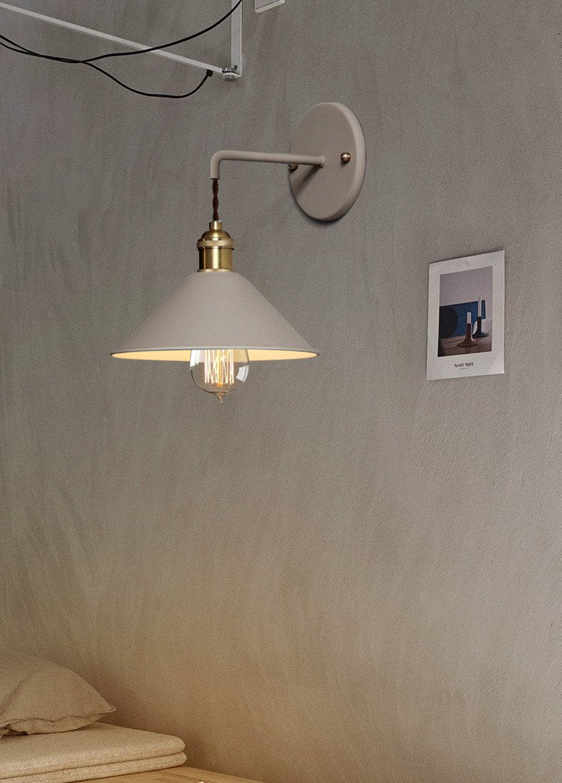 Iro – Coloured Iron and Copper Reading Sconce