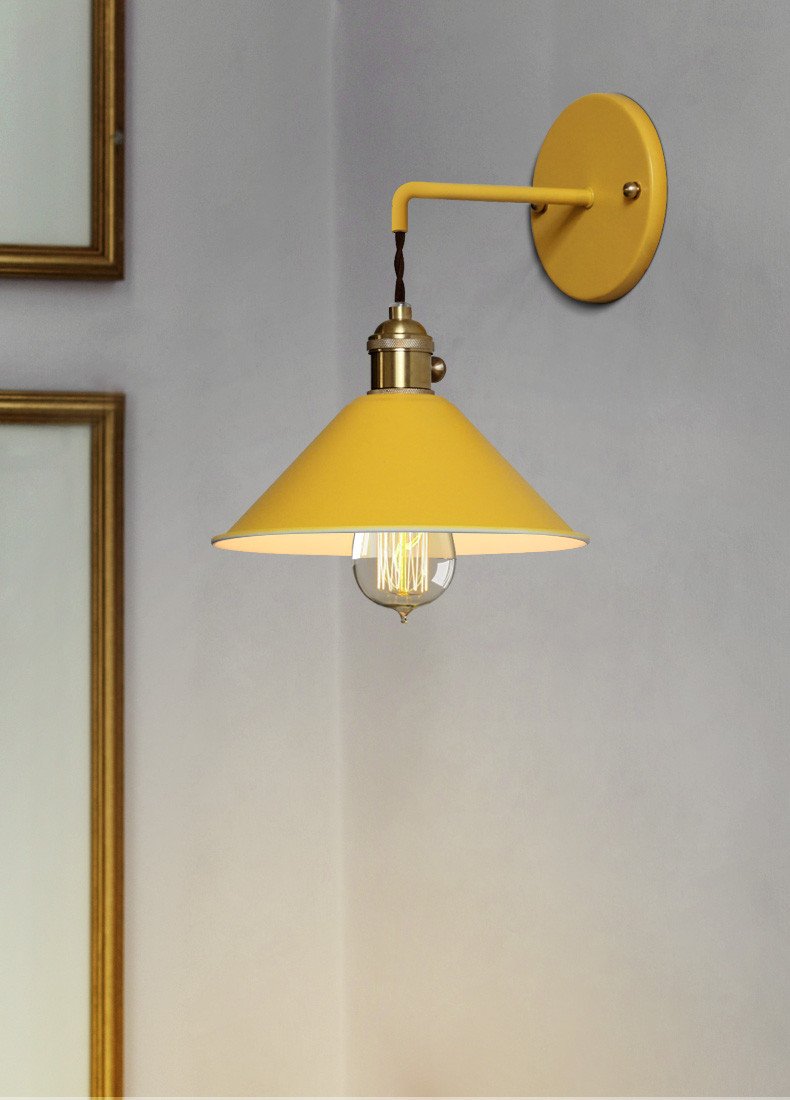 Iro – Coloured Iron and Copper Reading Sconce