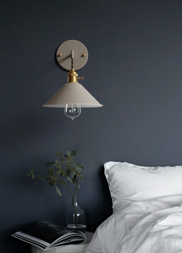Iro – Coloured Iron and Copper Reading Sconce