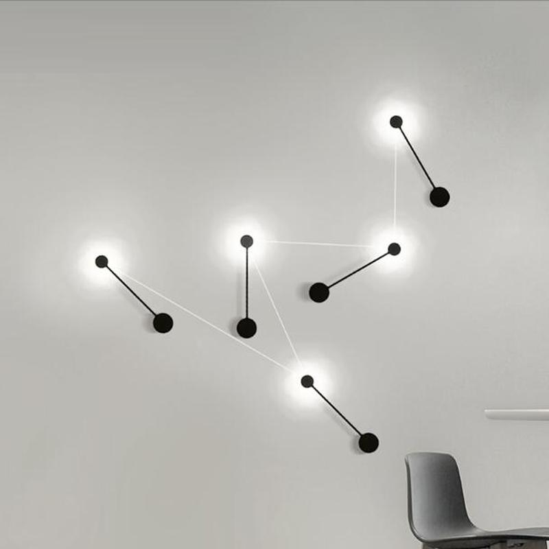Enso – Circular Iron Bounce LED Wall Light