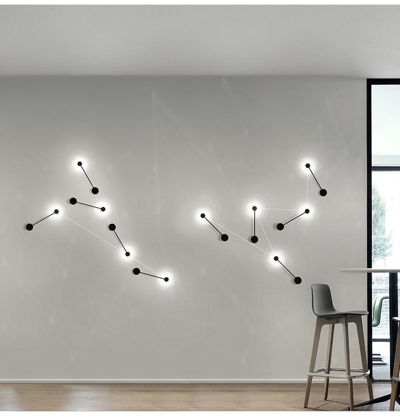 Enso – Circular Iron Bounce LED Wall Light