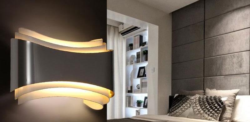 Hensley – Curved Acrylic LED Wall Light