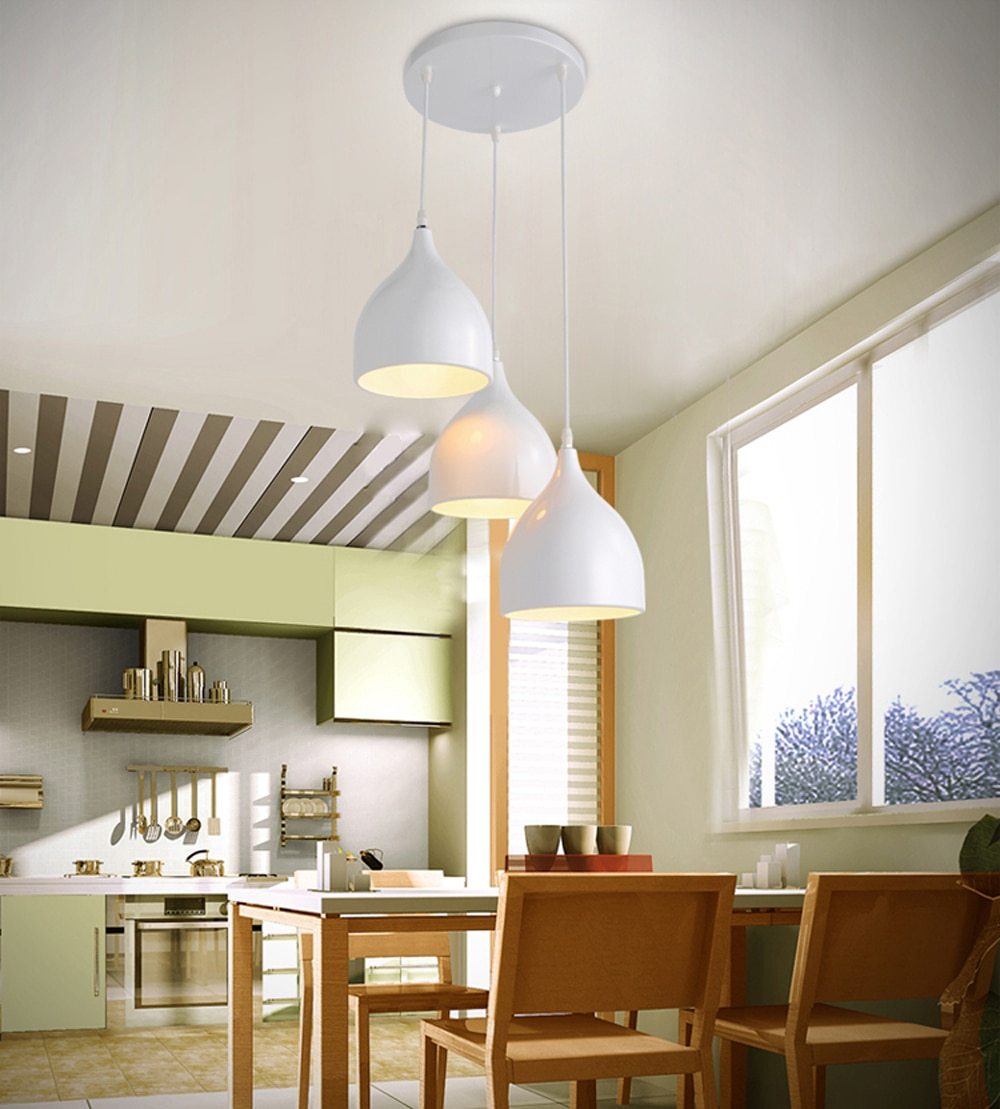 Sedgwick – Single or Triple Iron Pendant Light