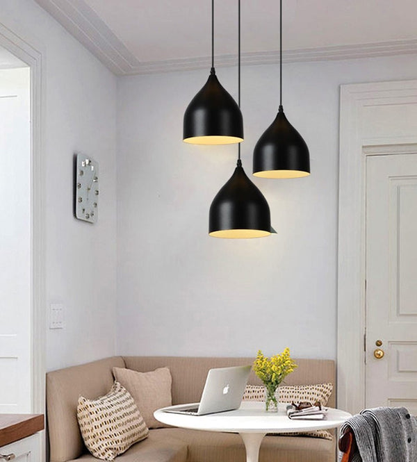 Sedgwick – Single or Triple Iron Pendant Light