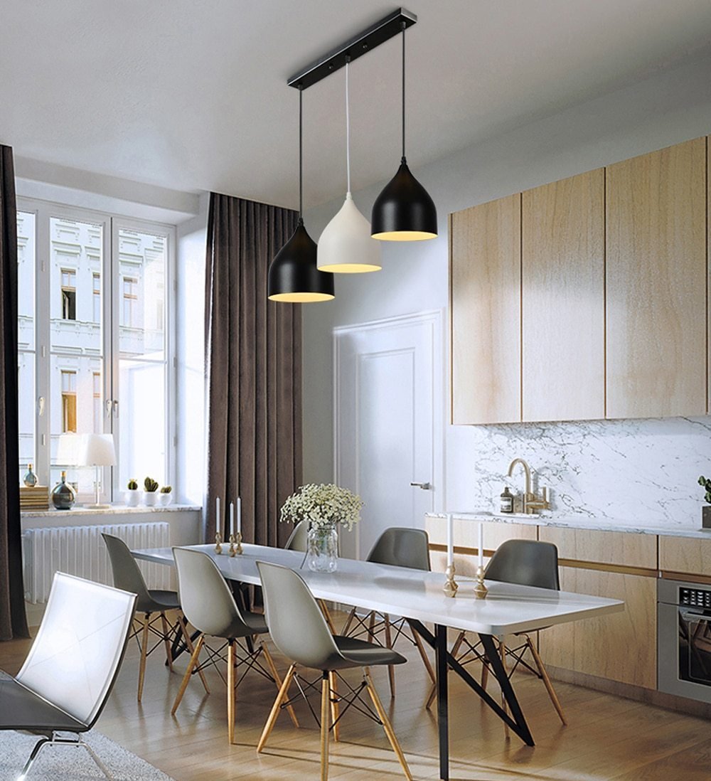 Sedgwick – Single or Triple Iron Pendant Light