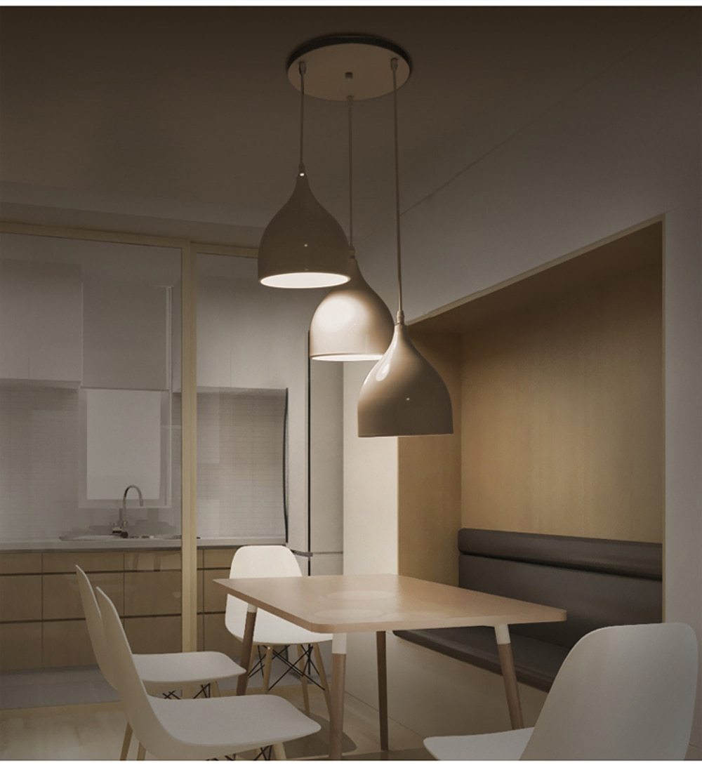 Sedgwick – Single or Triple Iron Pendant Light