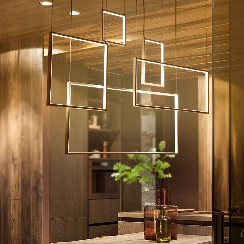 Isla – Linear LED Rectangle Pendant Light