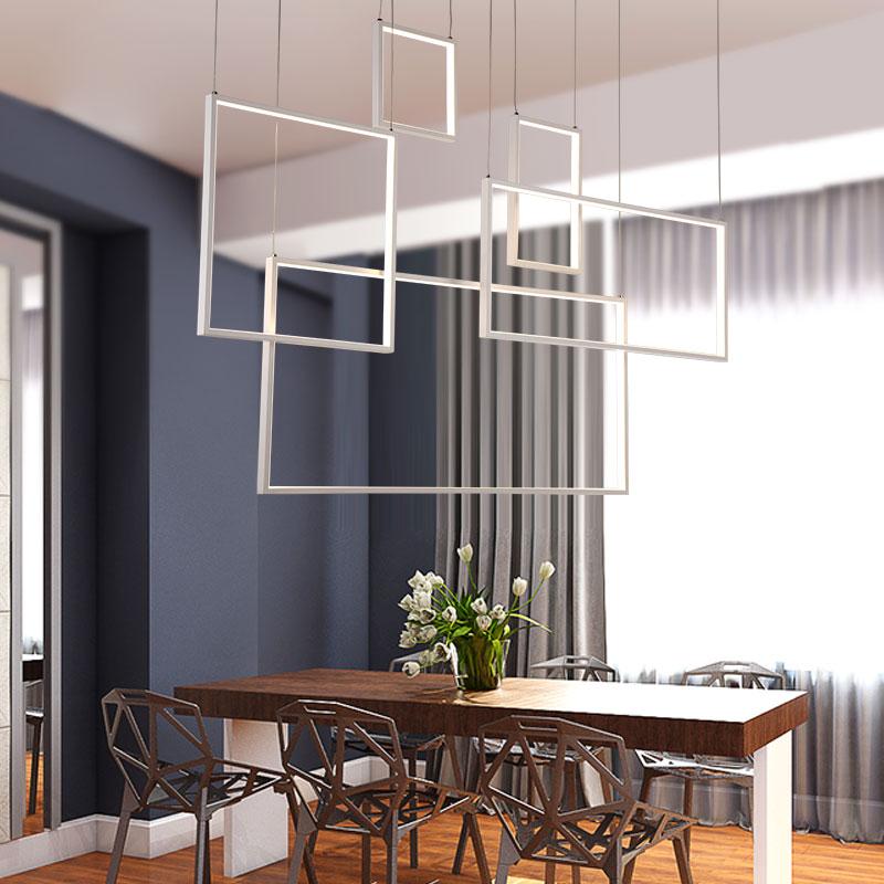Isla – Linear LED Rectangle Pendant Light