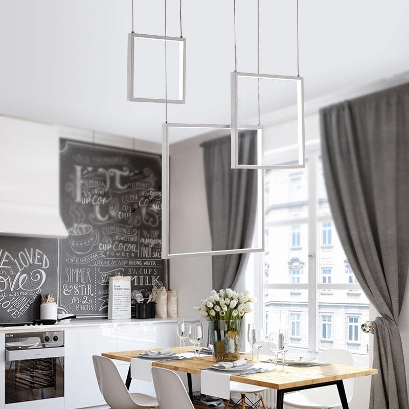 Isla – Linear LED Rectangle Pendant Light