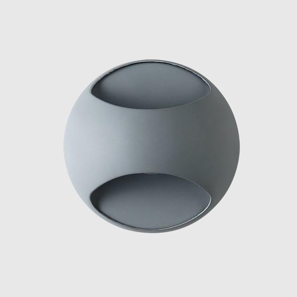 Maru – Round Iron Bounce-Light Wall Sconce
