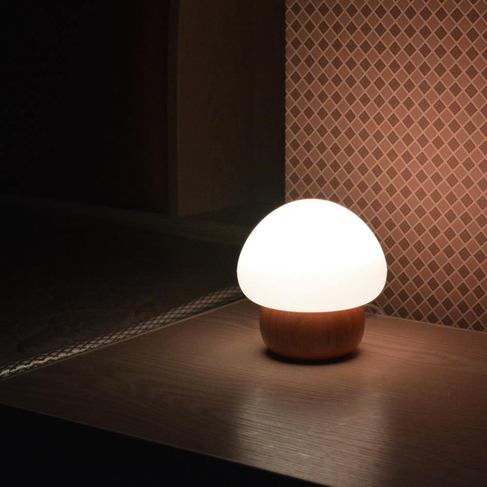 Morel – Colour-Changing Silicone Mushroom Night Light