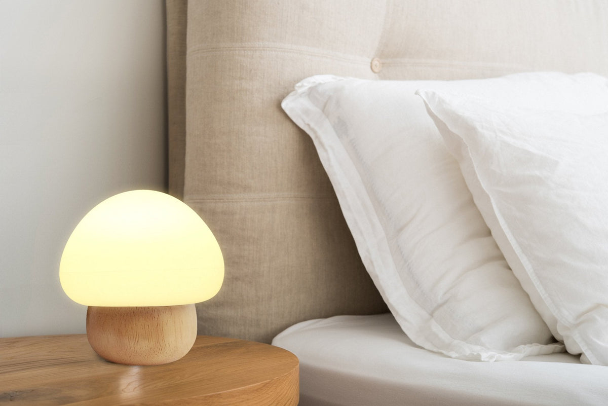 Morel – Colour-Changing Silicone Mushroom Night Light