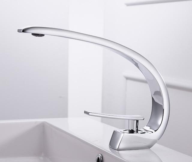 Bramley – Crane-Neck Solid Brass Basin Tap