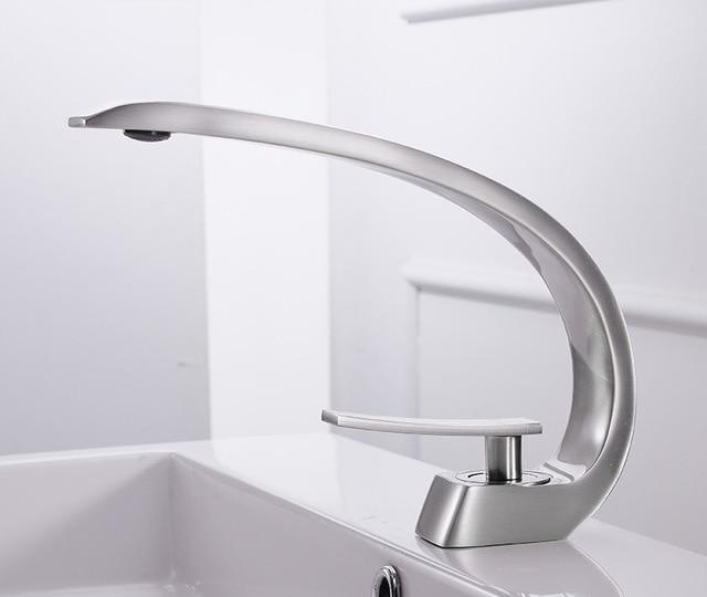 Bramley – Crane-Neck Solid Brass Basin Tap