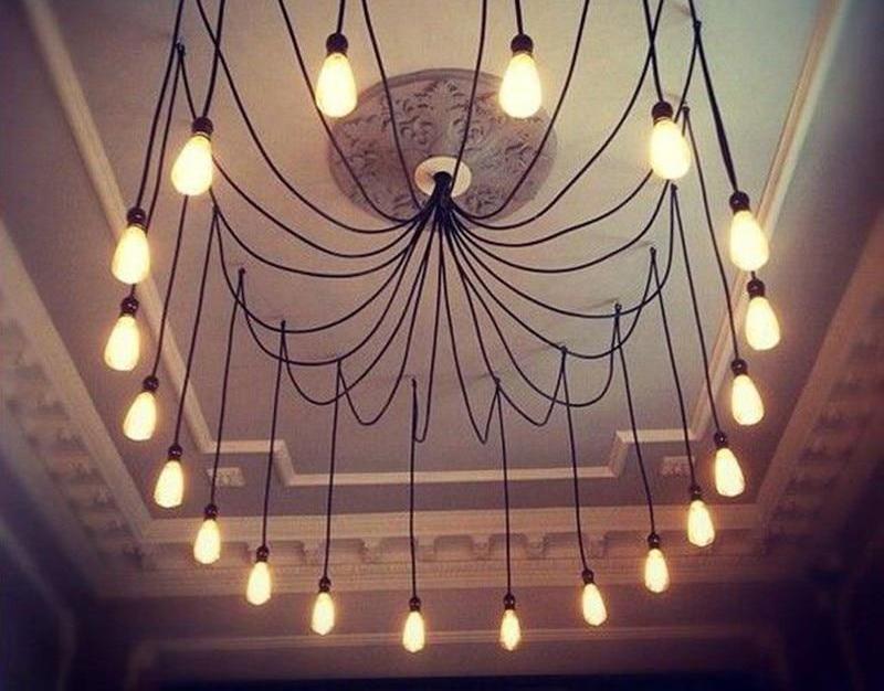 Stanton – Multi-Arm Spider Cable Chandelier