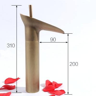 Ashby – Brass Waterfall Basin Mixer Tap