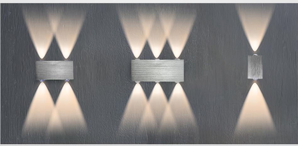 Netherby – Multi-Head LED Cube Wall Light