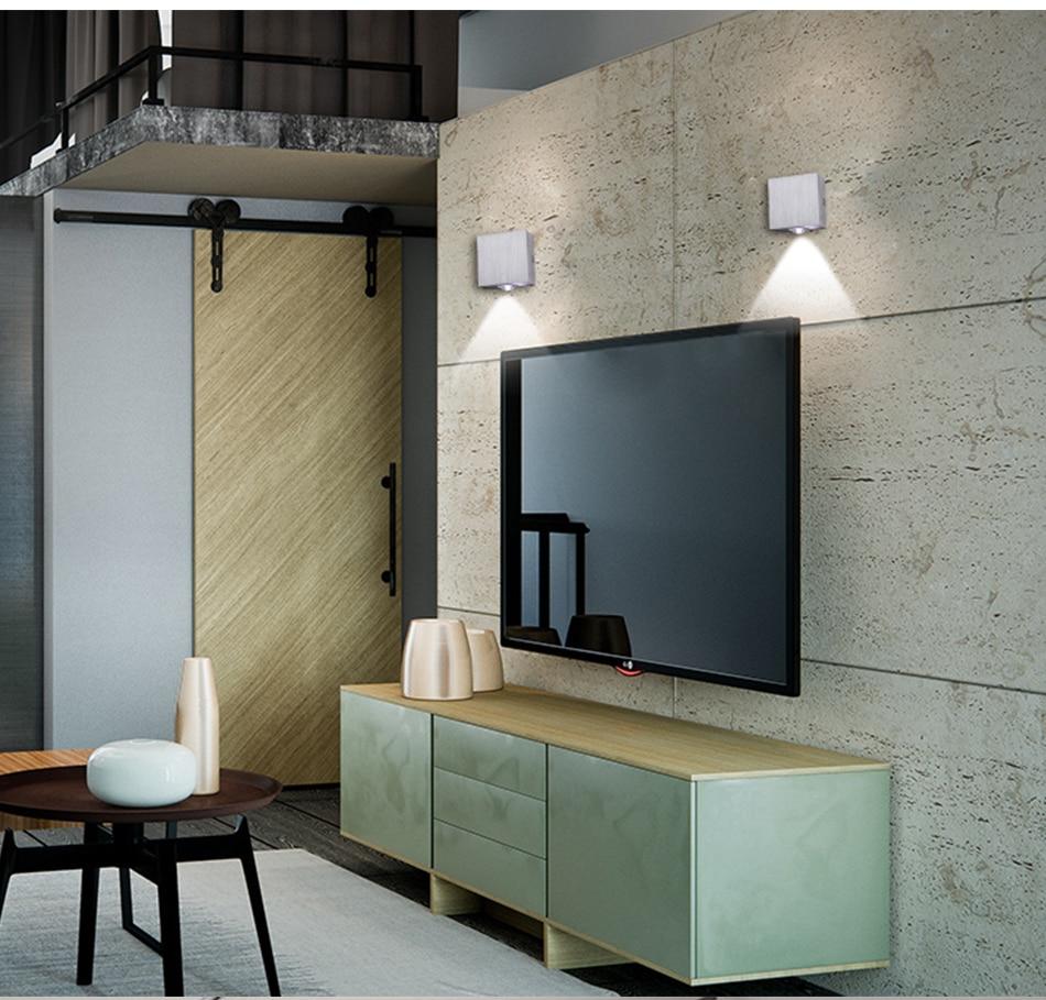 Netherby – Multi-Head LED Cube Wall Light