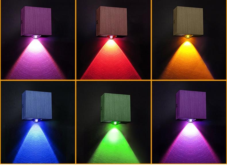 Netherby – Multi-Head LED Cube Wall Light