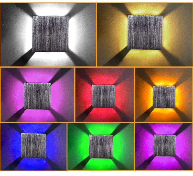 Netherby – Multi-Head LED Cube Wall Light