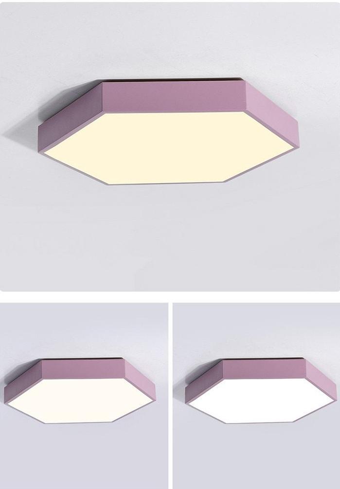 Hexley – Flush Mount Hexagon LED Ceiling Light