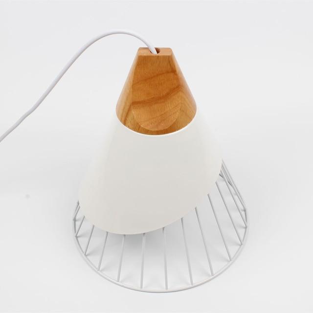 Hawthorn – Iron Cage & Wood Pendant Light