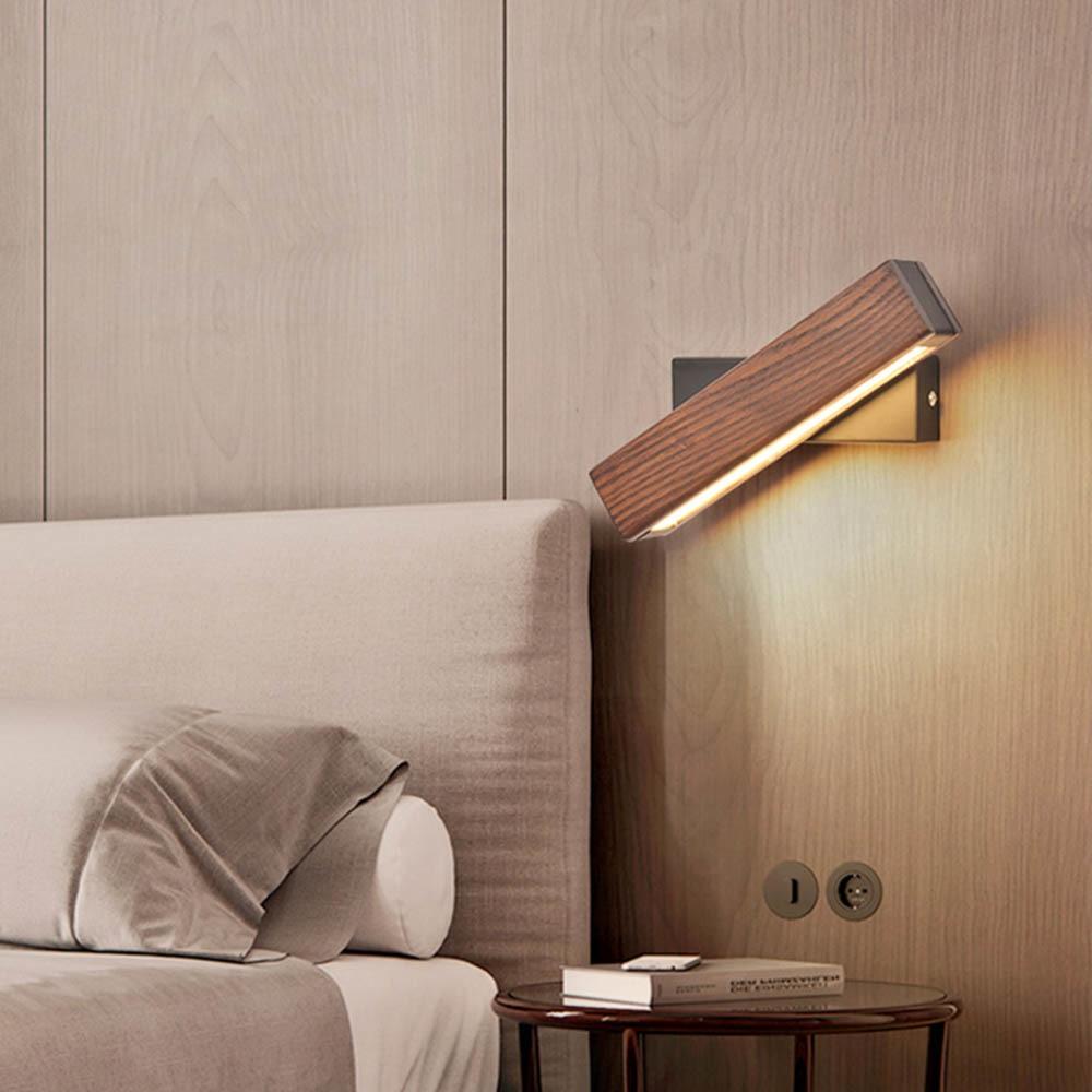 Cinder – Rotating Wood LED Wall Light