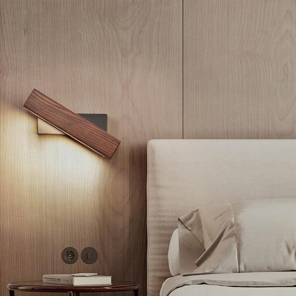Cinder – Rotating Wood LED Wall Light