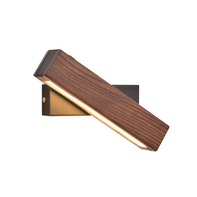 Cinder – Rotating Wood LED Wall Light