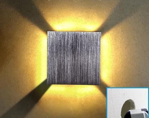 Netherby – Multi-Head LED Cube Wall Light