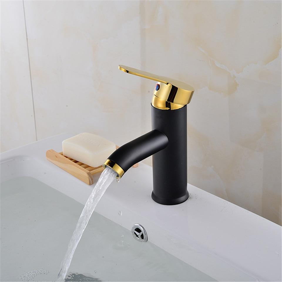 Ludlow – Matte Black Stainless Steel Basin Tap