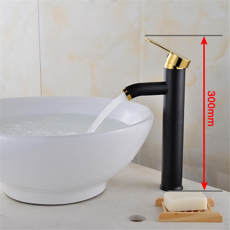 Ludlow – Matte Black Stainless Steel Basin Tap