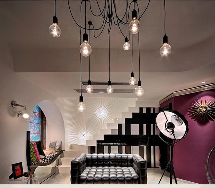 Stanton – Multi-Arm Spider Cable Chandelier