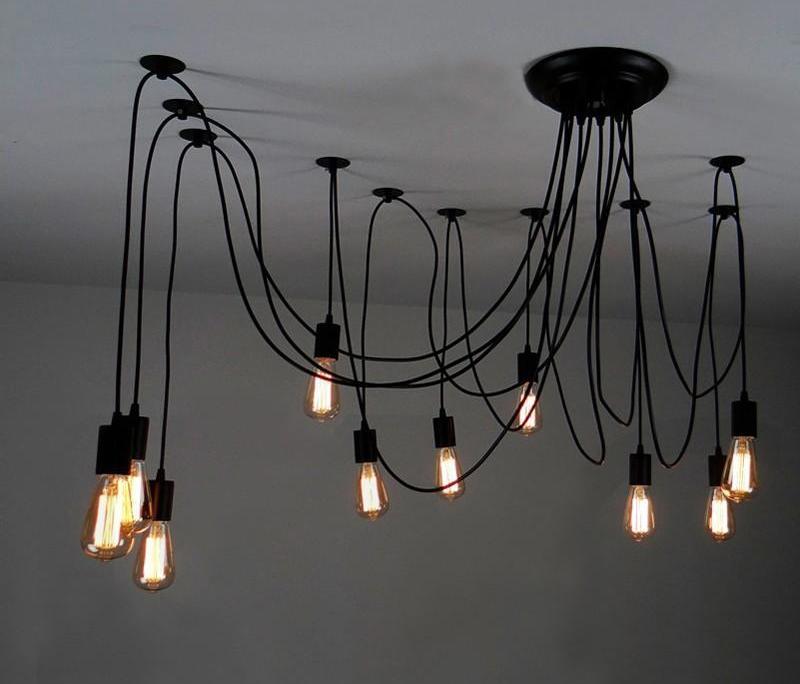 Stanton – Multi-Arm Spider Cable Chandelier