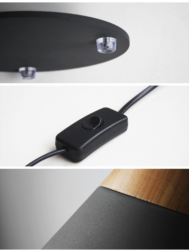 Plover – Iron and Wood Desk Lamp