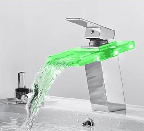 Tamarisk – Colour-Changing LED Basin Tap