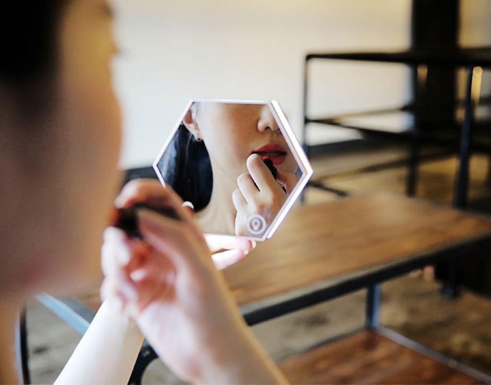 Riva – Mirror Alarm Clock with LED Light